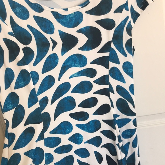 Lily teal and white dress - Picture 6 of 7